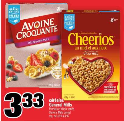 CÉRÉALES GENERAL MILLS