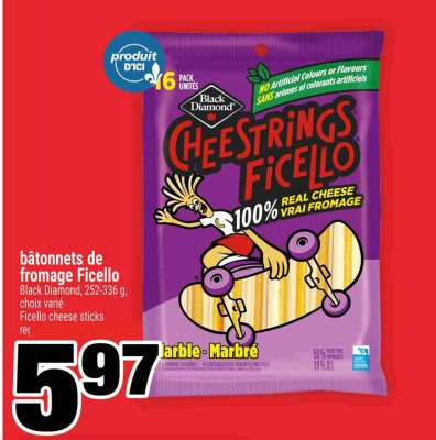 Bâtonnets de Fromage Ficello