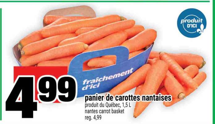 panier de carottes nantaises