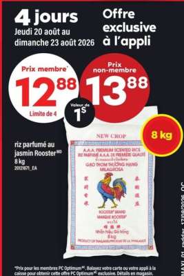 RIZ PARFUMÉ AU JASMIN ROOSTER