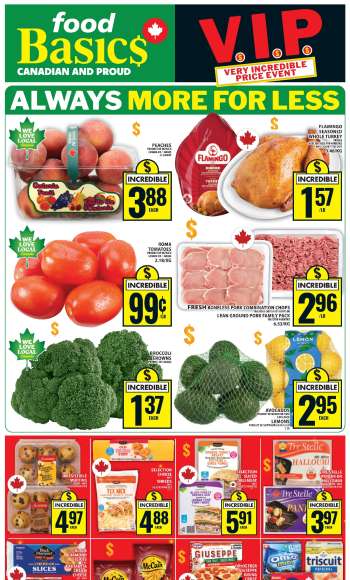 Circulaire Food Basics - 20 Août 2026 - 26 Août 2026.