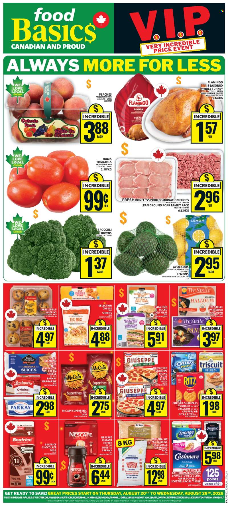Food Basics Flyer - August 20, 2026 - August 26, 2026.