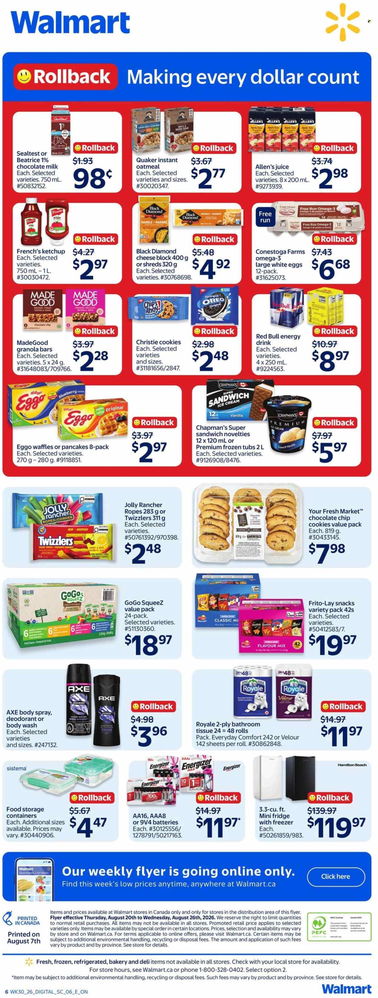Circulaire Walmart - 20 Août 2026 - 26 Août 2026. Page 2