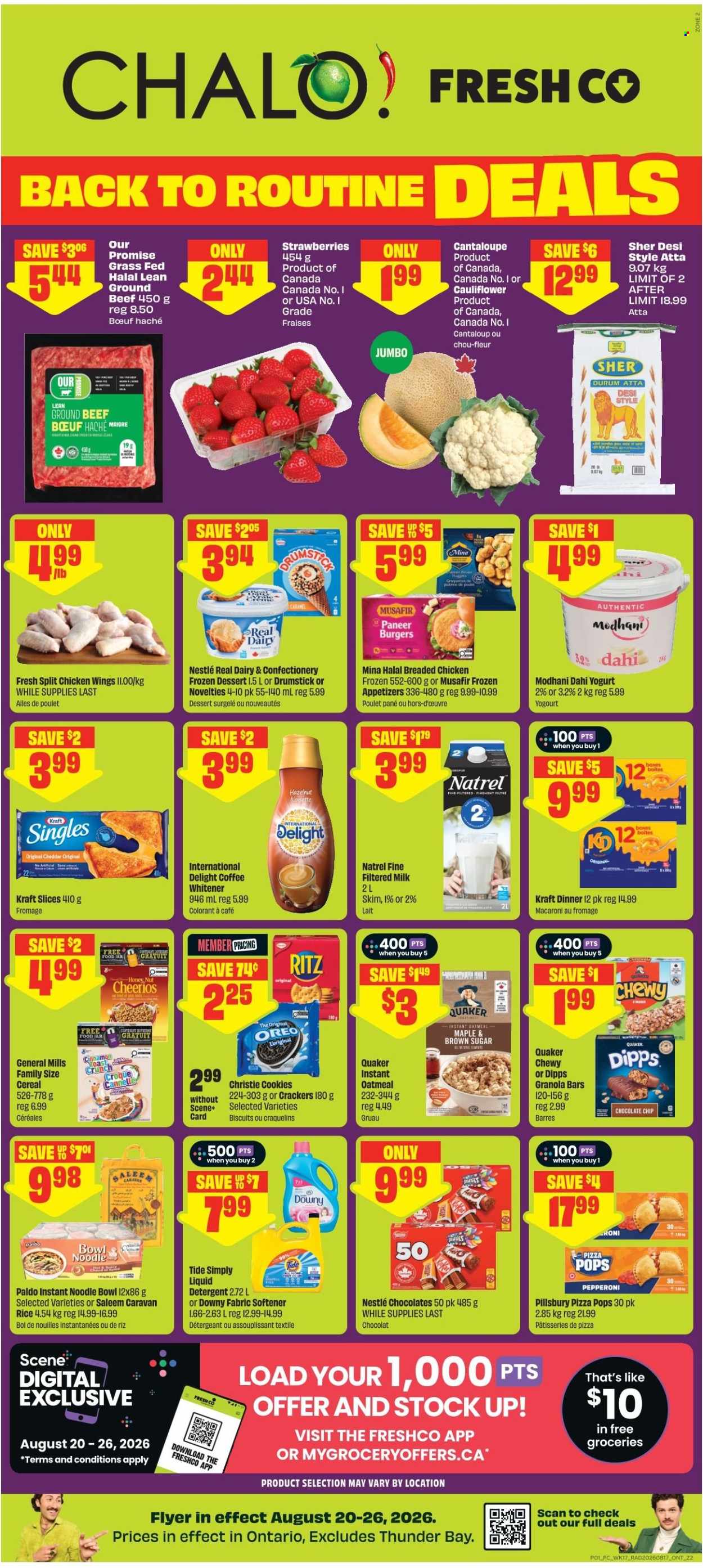 Circulaire Chalo! FreshCo. - 20 Août 2026 - 26 Août 2026. Page 1