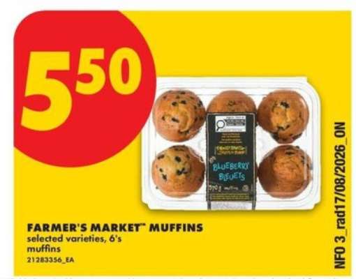 FARMER'S MARKET MUFFINS