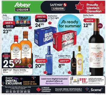 thumbnail - Circulaire Sobeys Liquor - Weekly eFlyer