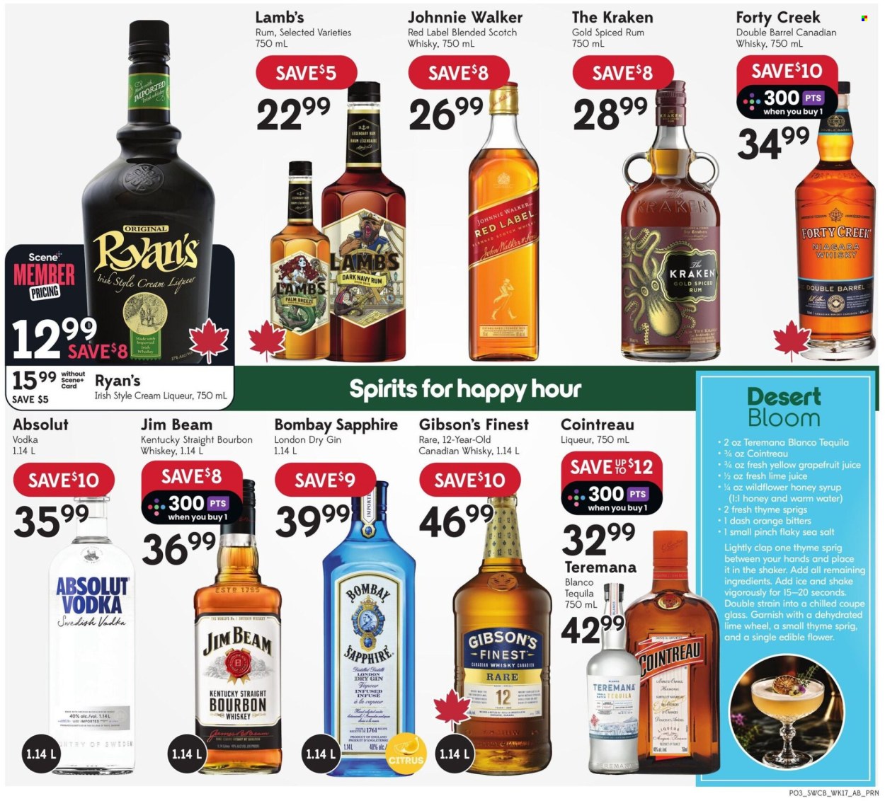 Circulaire Sobeys Liquor - 20 Août 2026 - 26 Août 2026. Page 3