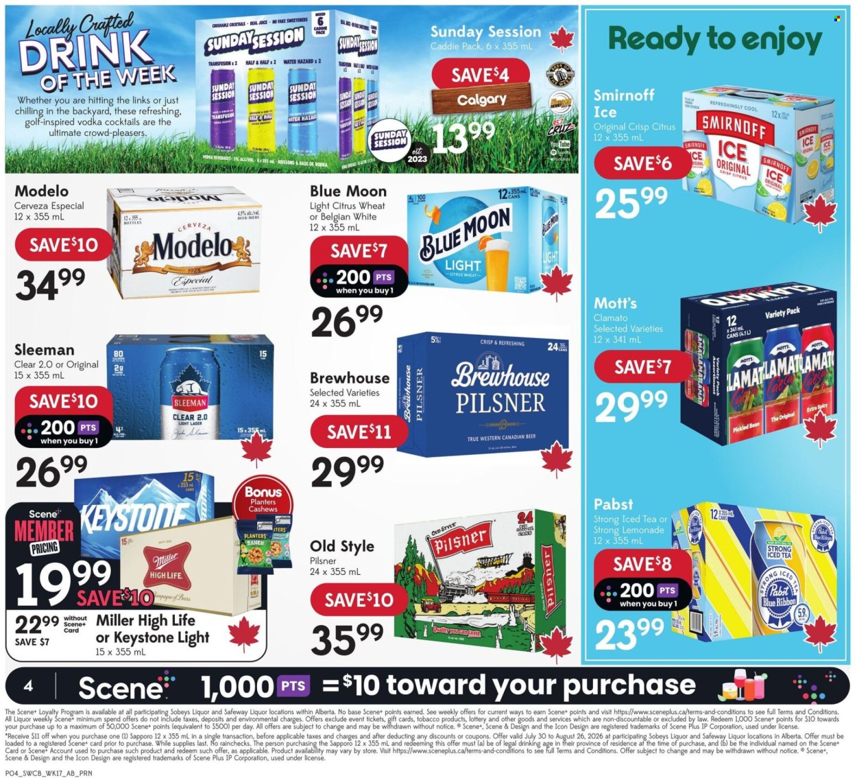 Circulaire Sobeys Liquor - 20 Août 2026 - 26 Août 2026. Page 5