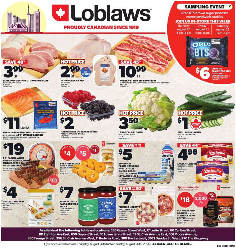 Loblaws Flyer - August 20, 2026 - August 26, 2026.