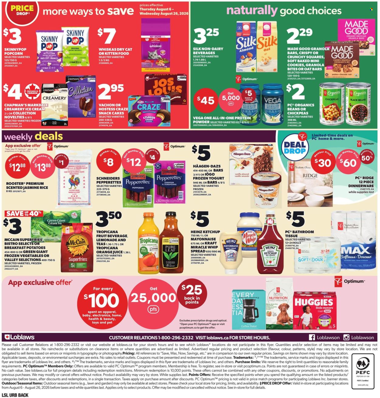 Circulaire Loblaws - 20 Août 2026 - 26 Août 2026. Page 8