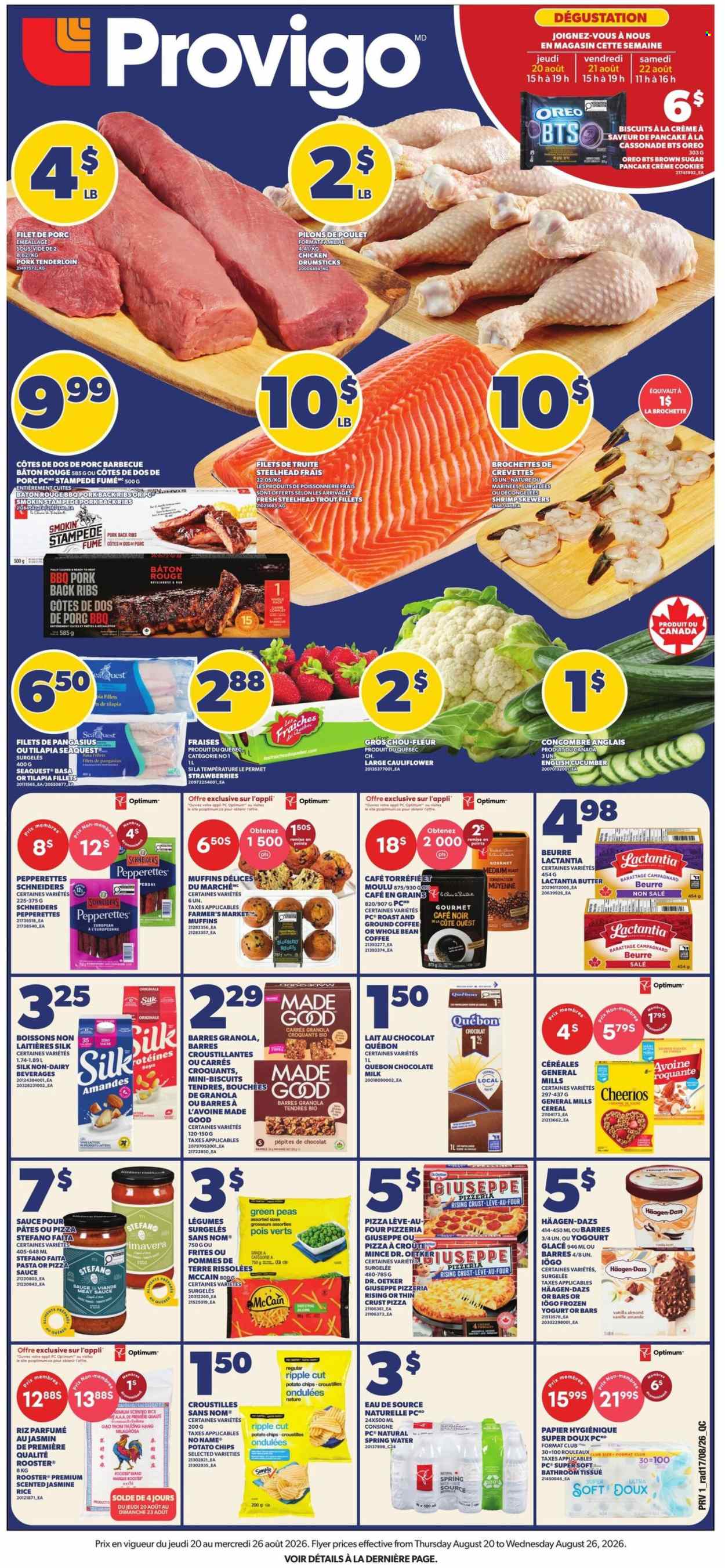 Circulaire Provigo - 20 Août 2026 - 26 Août 2026. Page 1