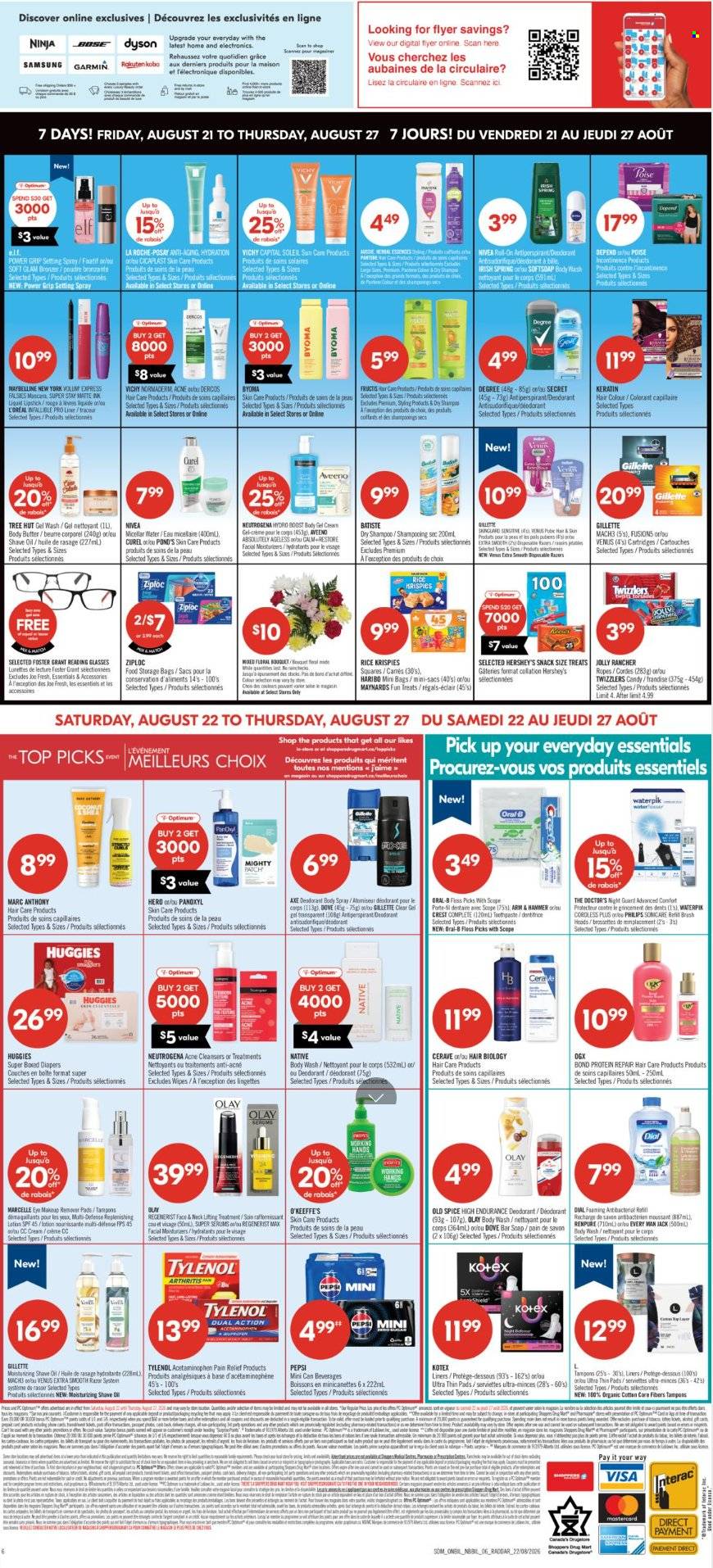 Circulaire Shoppers Drug Mart - 22 Août 2026 - 27 Août 2026. Page 3