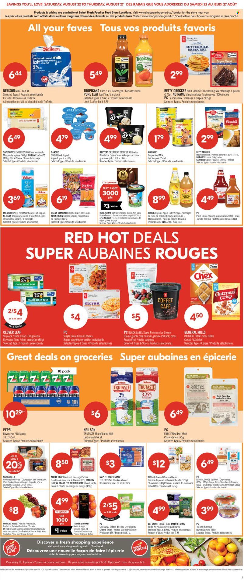 Circulaire Shoppers Drug Mart - 22 Août 2026 - 27 Août 2026. Page 4