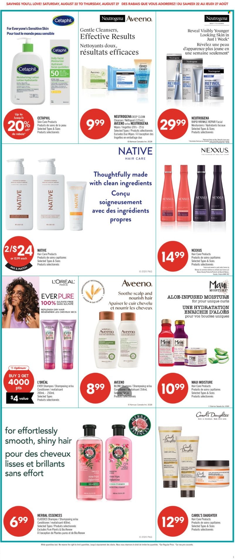 Circulaire Shoppers Drug Mart - 22 Août 2026 - 27 Août 2026. Page 12