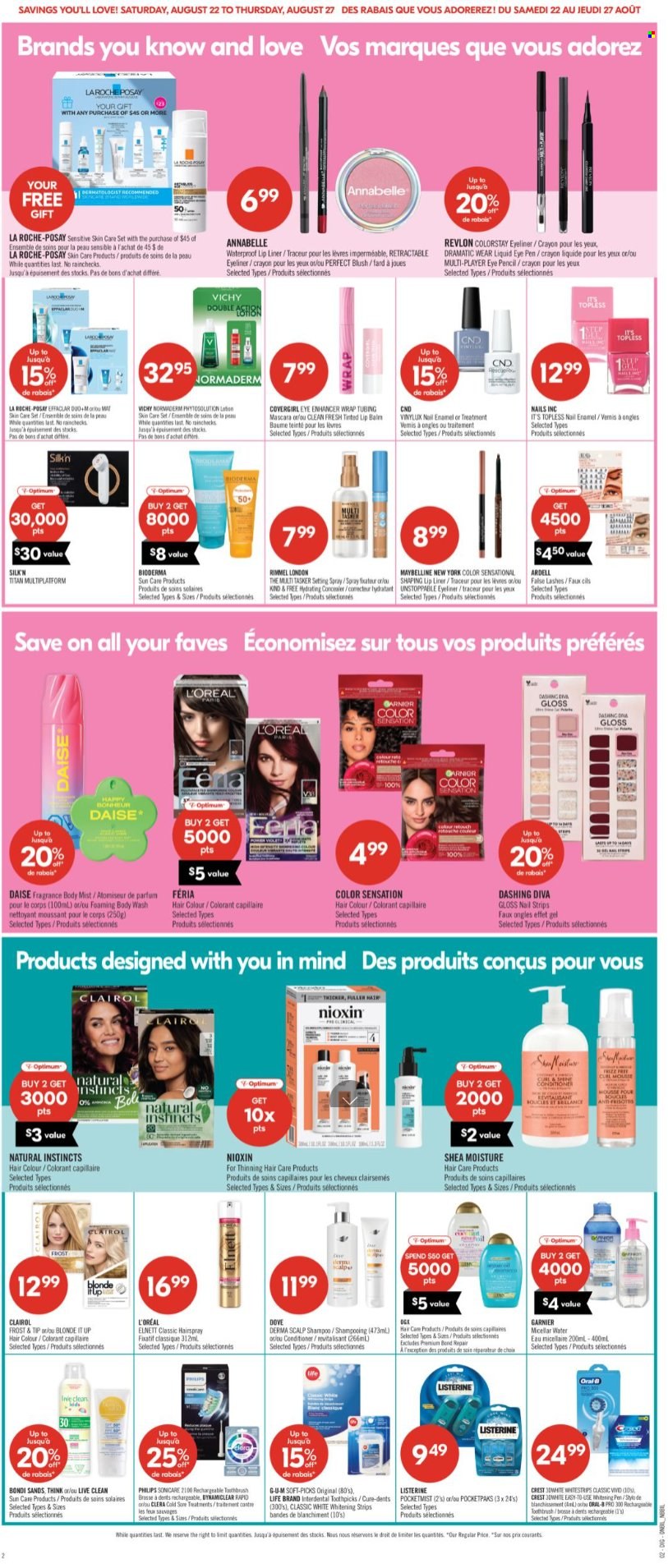 Circulaire Shoppers Drug Mart - 22 Août 2026 - 27 Août 2026. Page 17