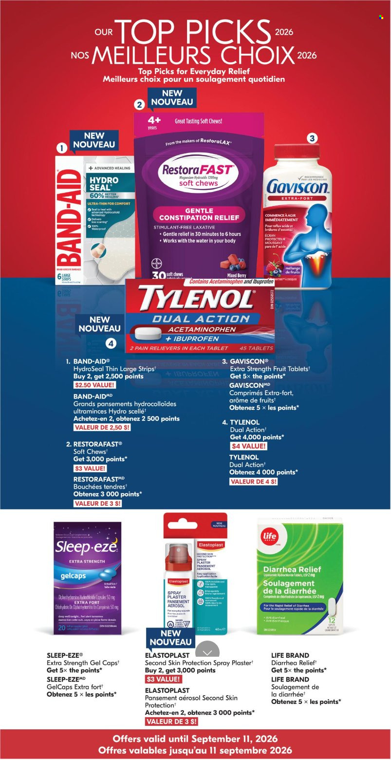 Circulaire Shoppers Drug Mart - 22 Août 2026 - 27 Août 2026. Page 20