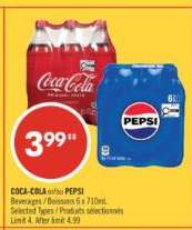 COCA-COLA or PEPSI