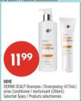 DOVE DERMA SCALP Shampoo / Shampooing