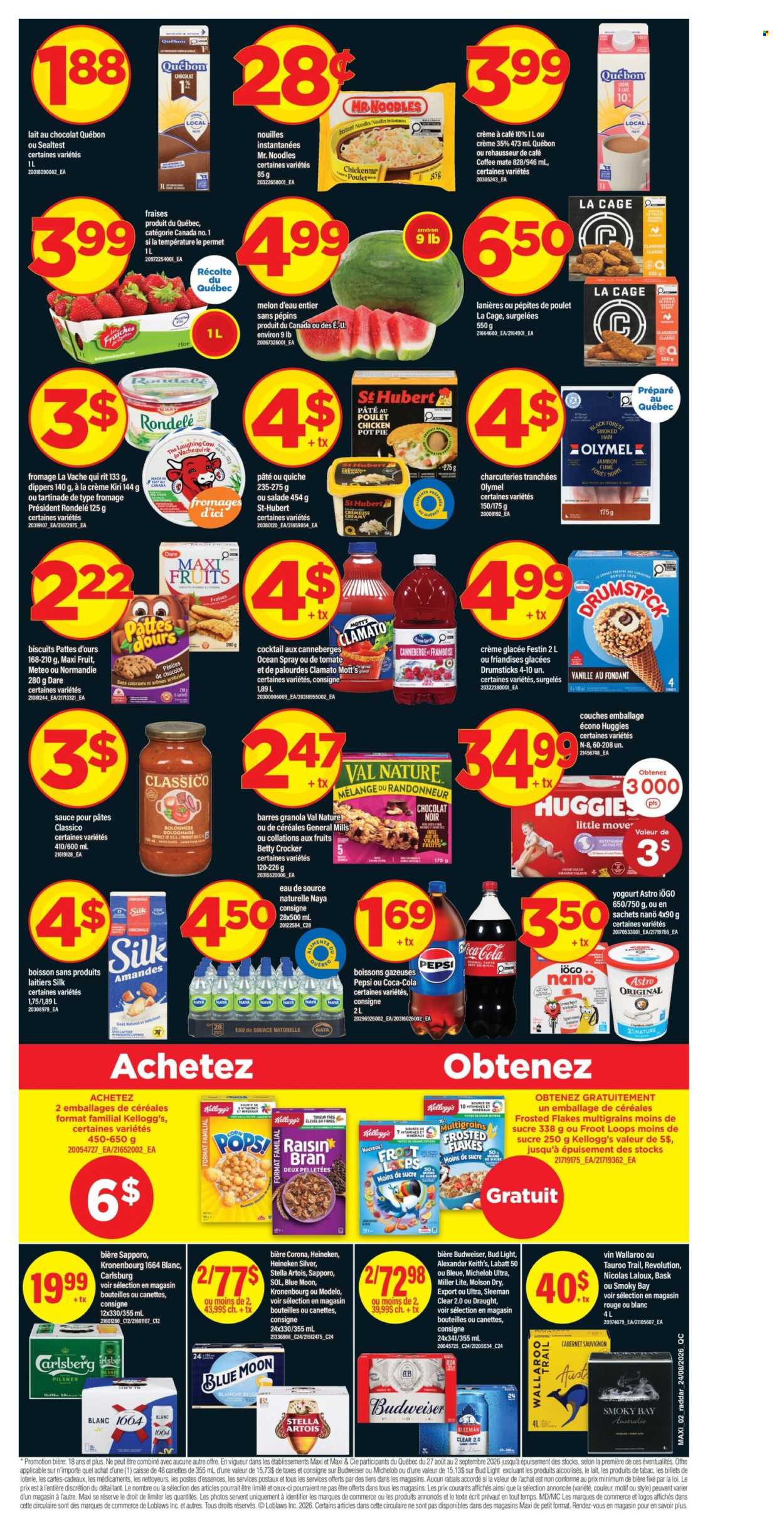 Circulaire Maxi - 27 Août 2026 - 02 Septembre 2026. Page 2