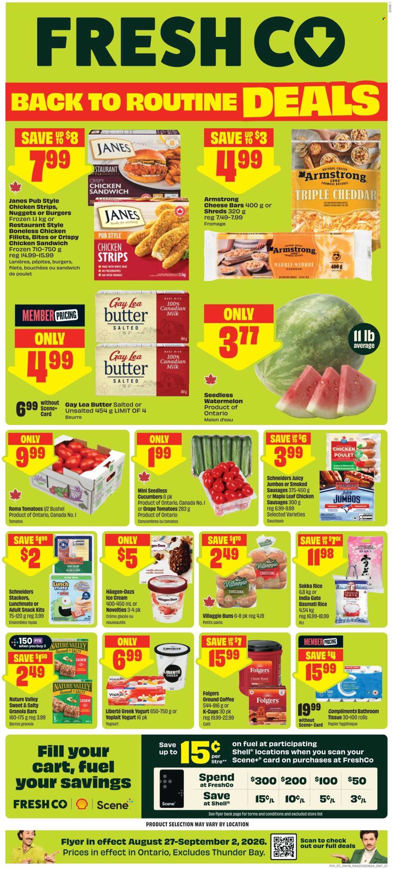 Circulaire FreshCo. - 27 Août 2026 - 02 Septembre 2026. Page 1