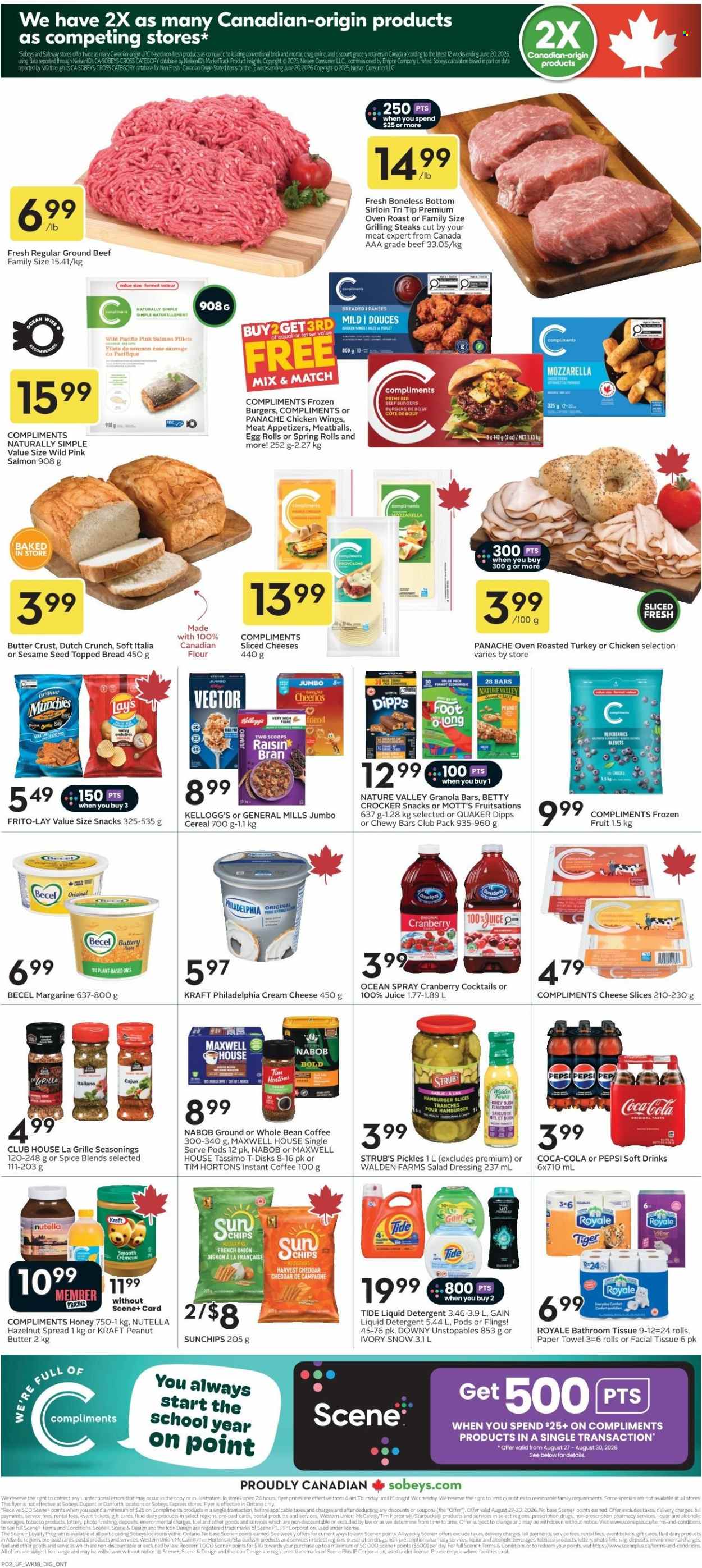 Circulaire Sobeys Urban Fresh - 27 Août 2026 - 02 Septembre 2026. Page 3