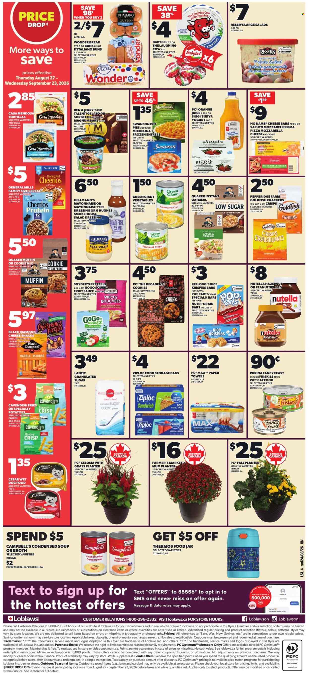 Circulaire Loblaws - 27 Août 2026 - 02 Septembre 2026. Page 2