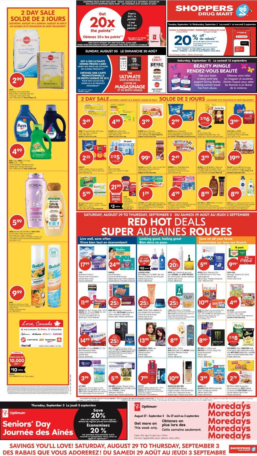 Circulaire Shoppers Drug Mart - 29 Août 2026 - 03 Septembre 2026. Page 1