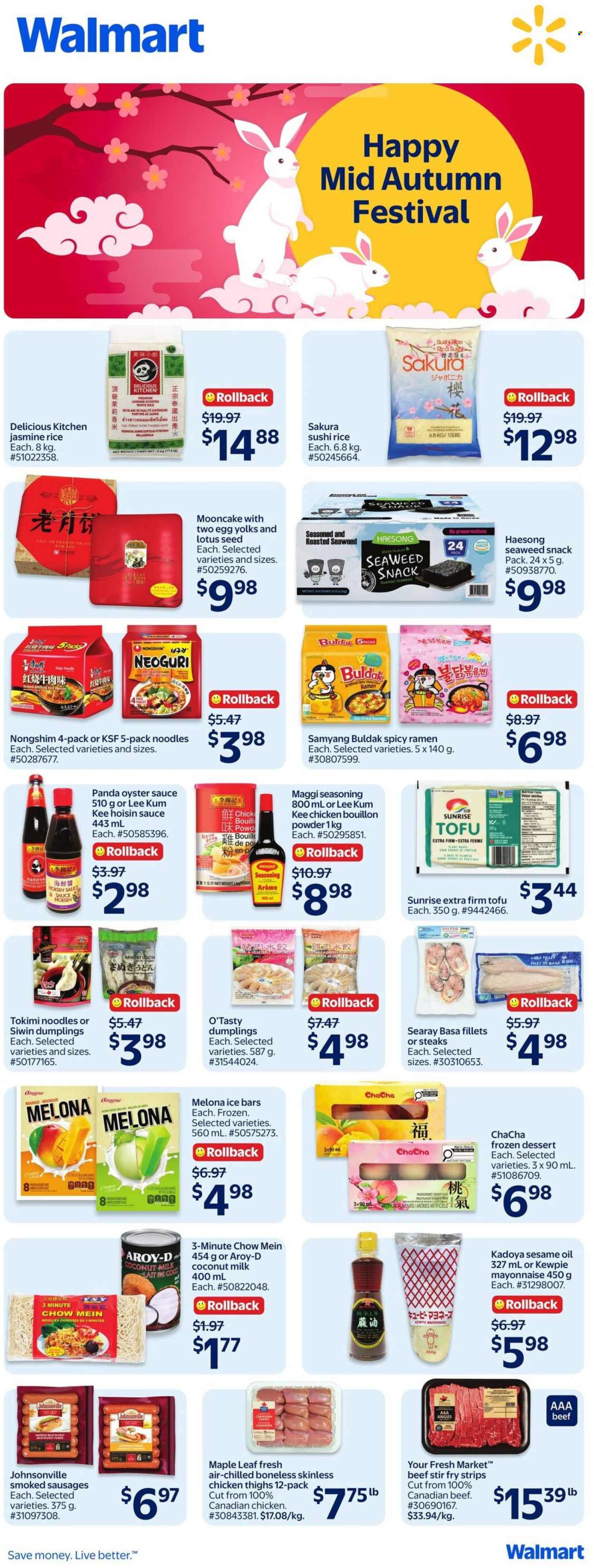 Circulaire Walmart - 27 Août 2026 - 23 Septembre 2026. Page 2