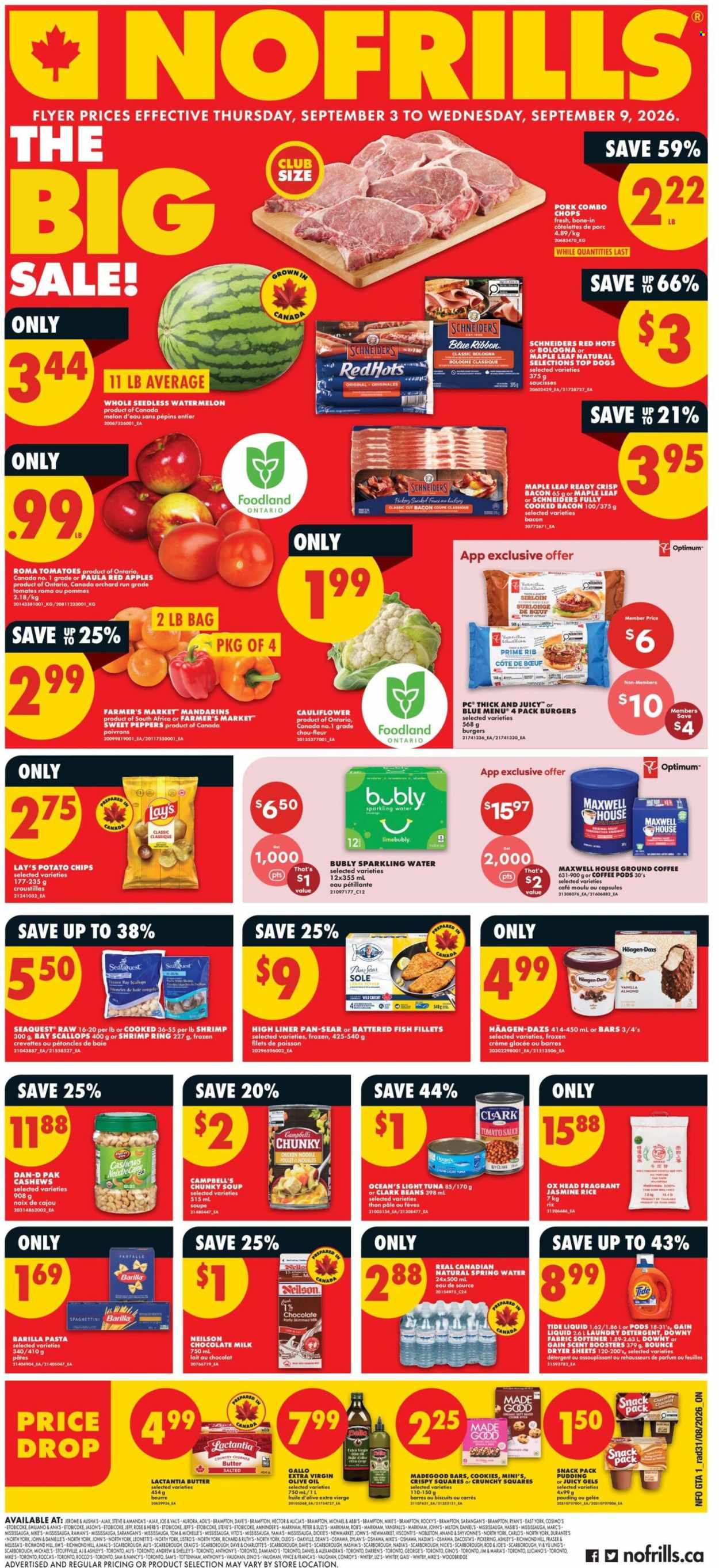 Circulaire No Frills - 03 Septembre 2026 - 09 Septembre 2026. Page 1