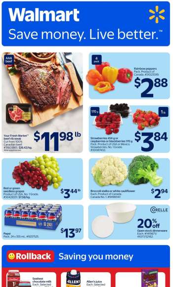 Circulaire Walmart - 03 Septembre 2026 - 09 Septembre 2026.