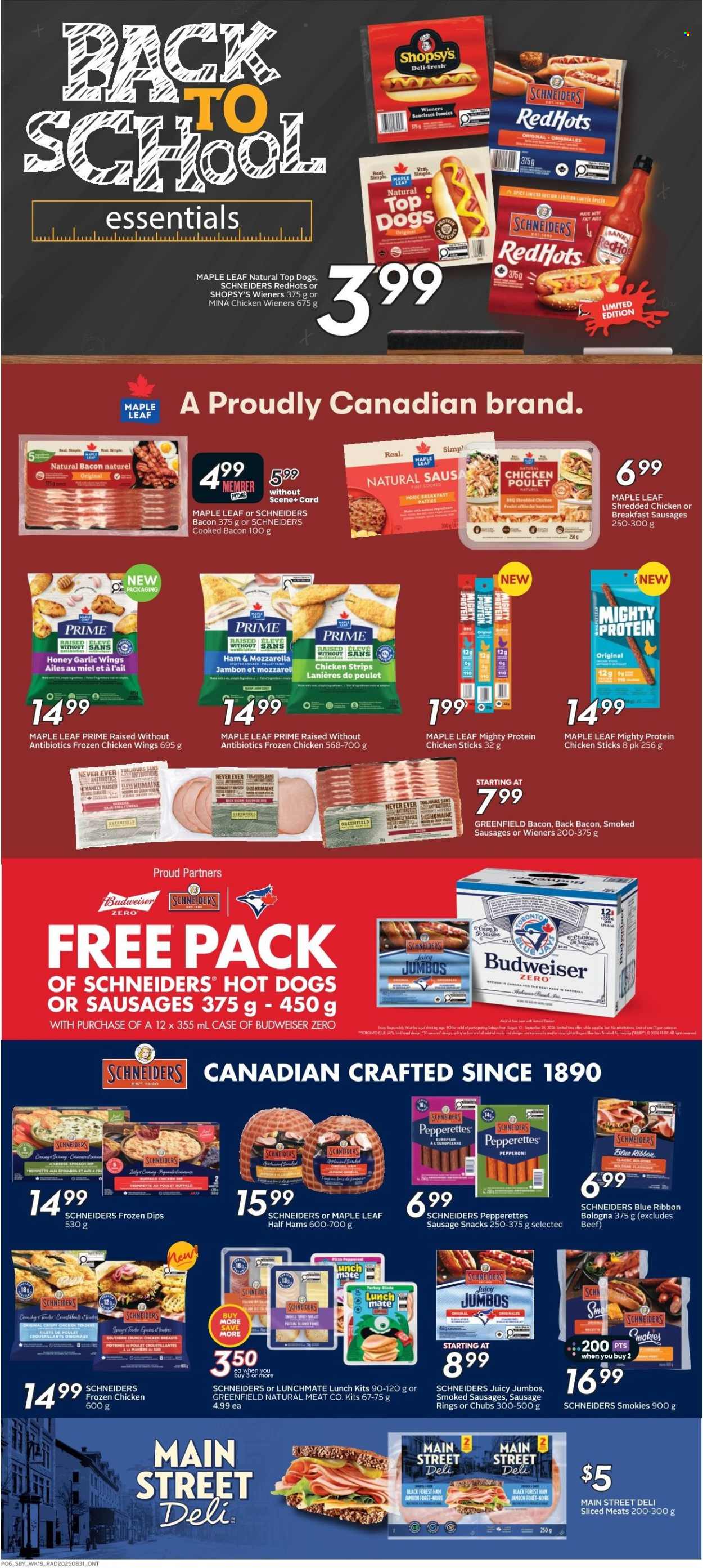 Circulaire Sobeys - 03 Septembre 2026 - 09 Septembre 2026. Page 9