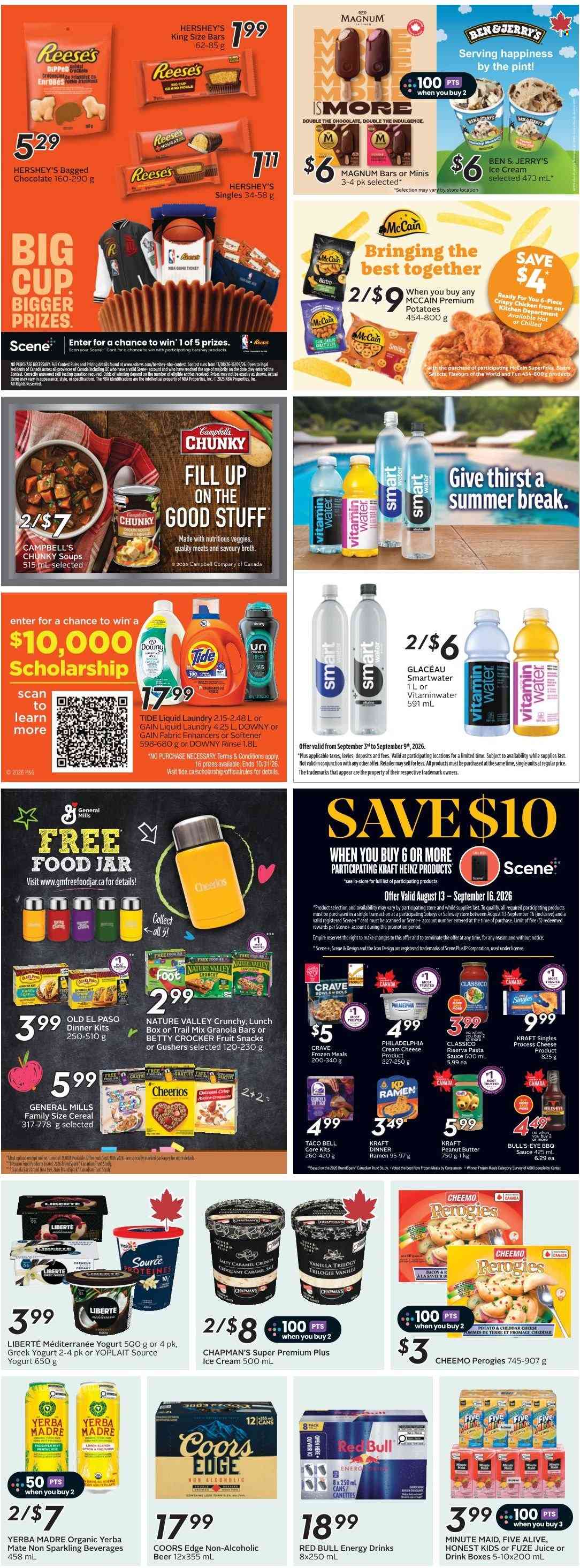 Circulaire Sobeys - 03 Septembre 2026 - 09 Septembre 2026. Page 25