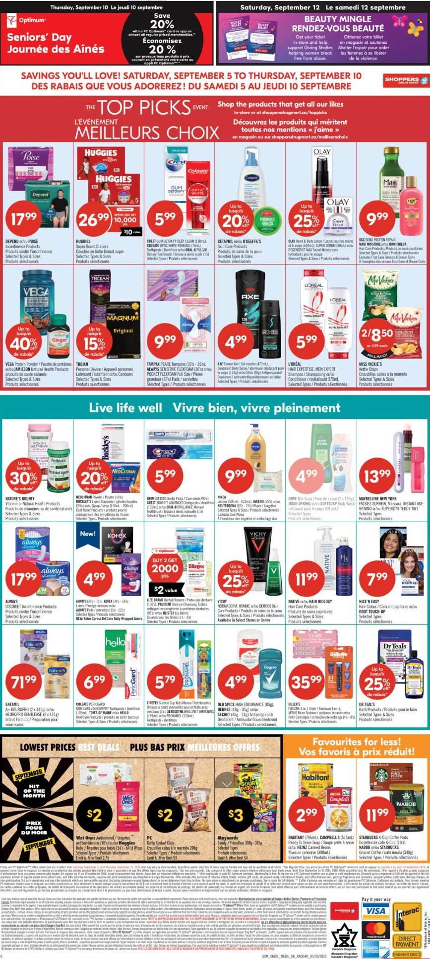 Circulaire Shoppers Drug Mart - 05 Septembre 2026 - 10 Septembre 2026. Page 2