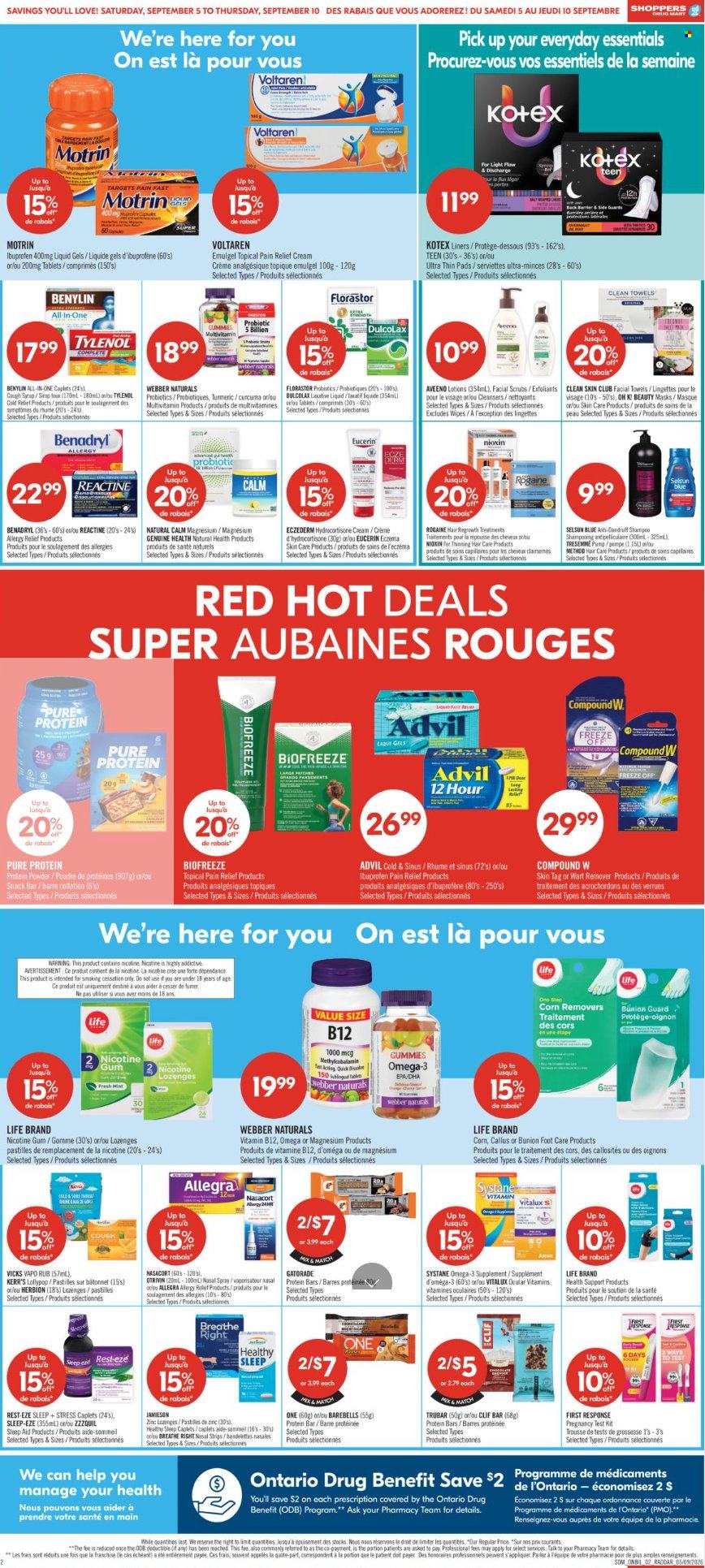 Circulaire Shoppers Drug Mart - 05 Septembre 2026 - 10 Septembre 2026. Page 3