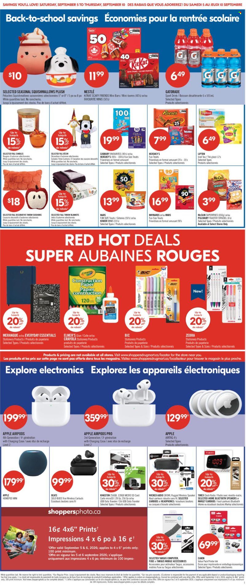 Circulaire Shoppers Drug Mart - 05 Septembre 2026 - 10 Septembre 2026. Page 8