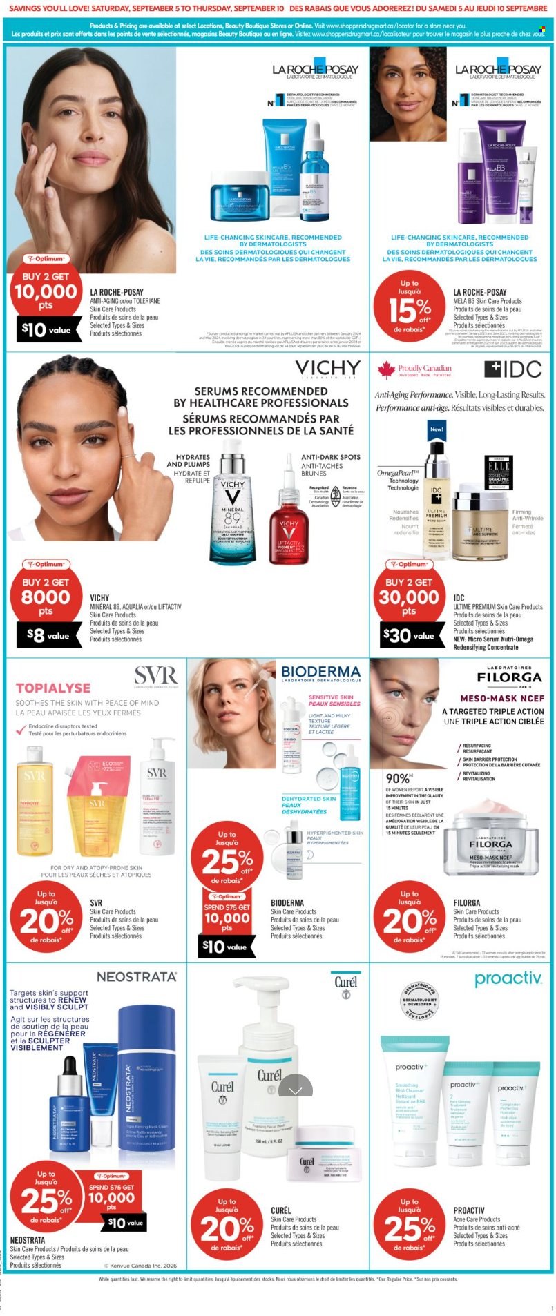 Circulaire Shoppers Drug Mart - 05 Septembre 2026 - 10 Septembre 2026. Page 14