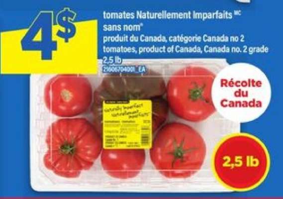 tomates Naturellement imparfaits