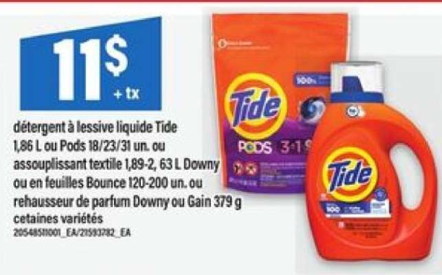 Tide detergent