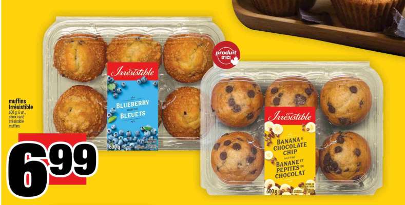 MUFFINS IRRÉSISTIBLE