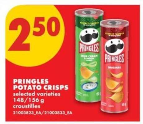 PRINGLES POTATO CRISPS