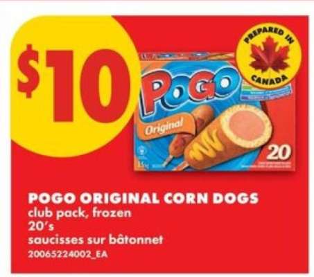 POGO Original corn dogs