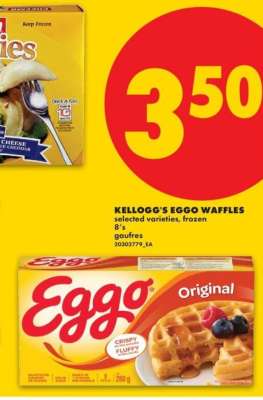 KELLOGG’S EGGO WAFFLES