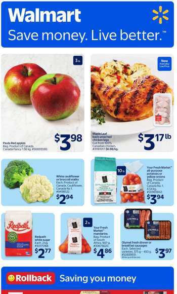 Circulaire Walmart - 10 Septembre 2026 - 16 Septembre 2026.
