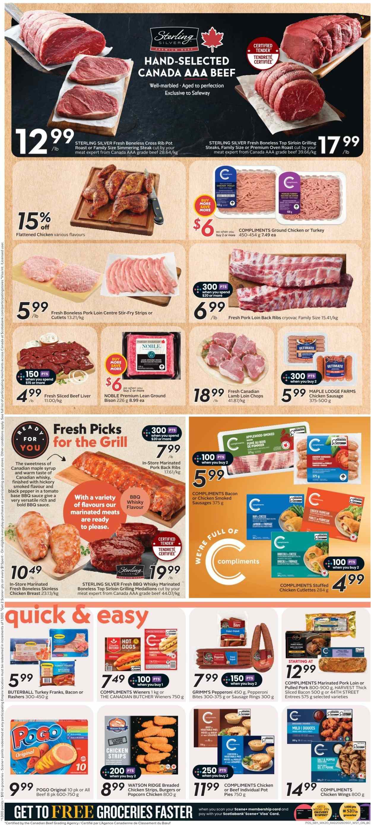 Circulaire Safeway - 10 Septembre 2026 - 16 Septembre 2026. Page 9