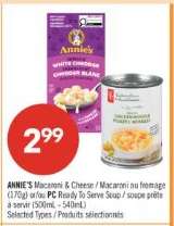 ANNIE’S MACARONI & CHEESE