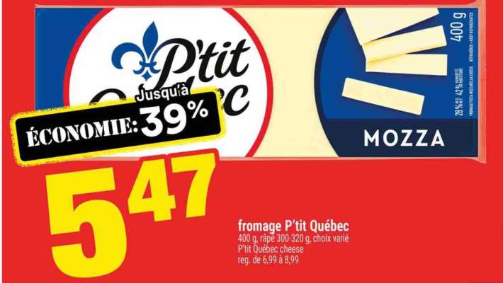 FROMAGE P'TIT QUÉBEC