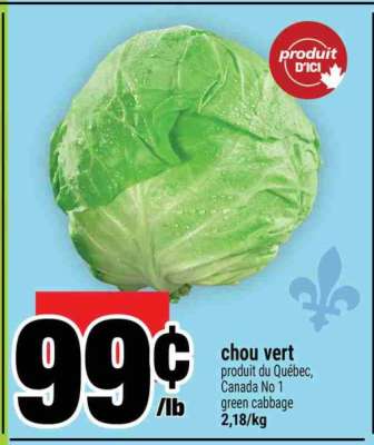 CHOU VERT