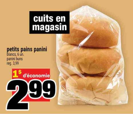 PETITS PAINS PANINI