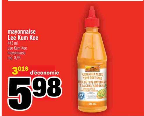 mayonnaise Lee Kum Kee