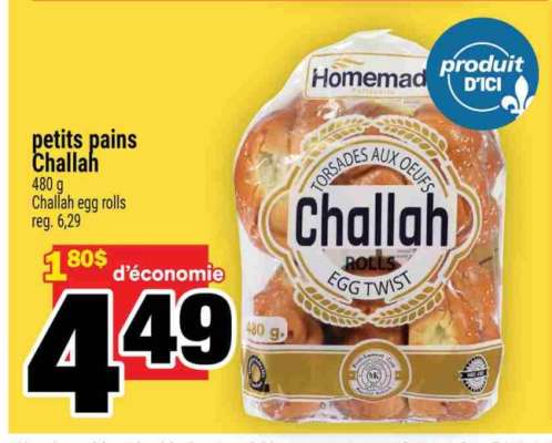 petits pains Challah